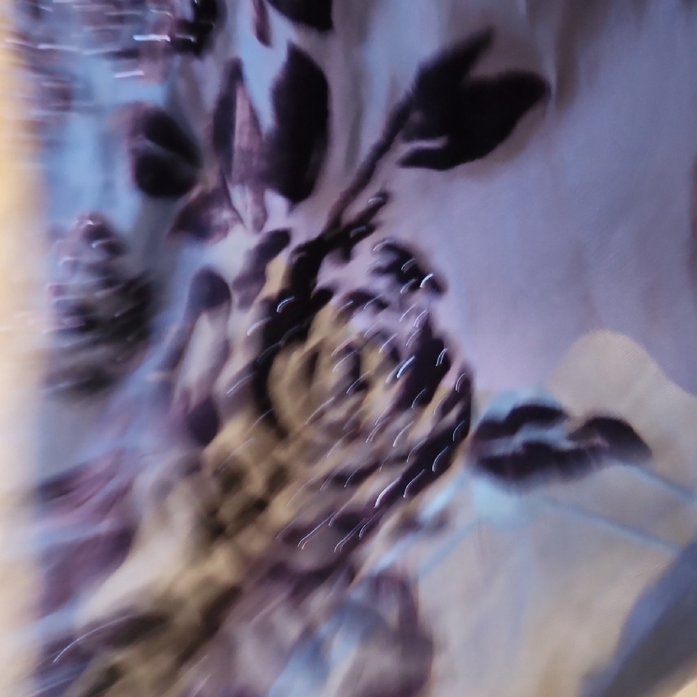 Robbie Bee Y2K Plum Velvet And Silk Beaded Dress - Picture 9 of 14